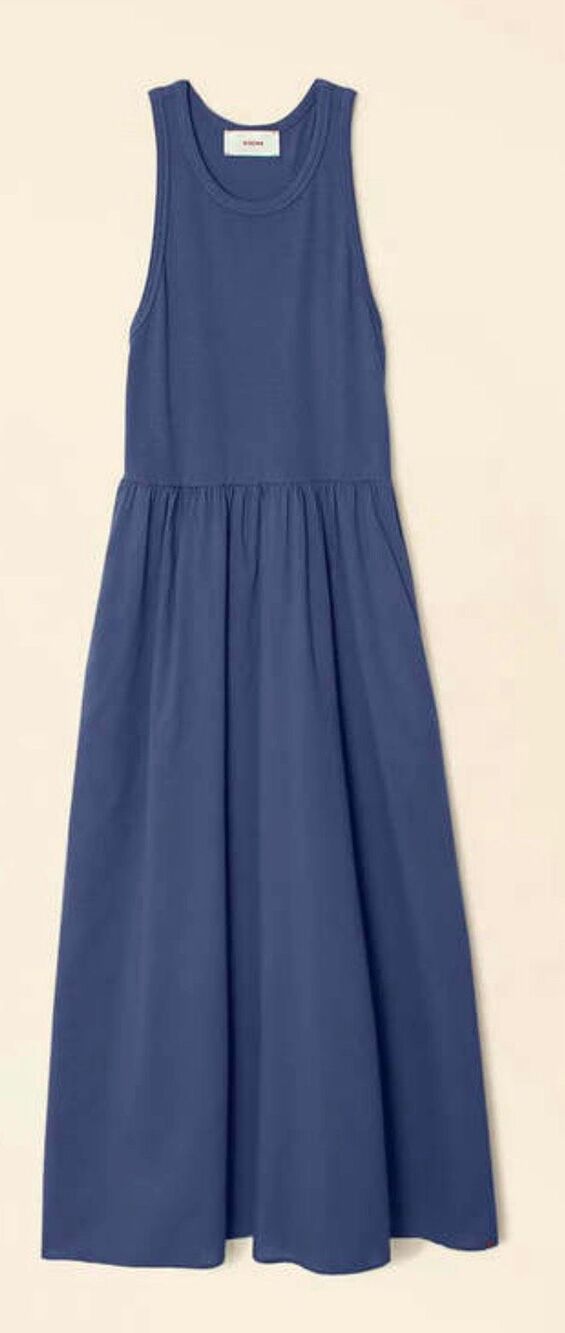 Xirena Flynn100% Cotton Dress in Marlin Blue NWT Size X-Large